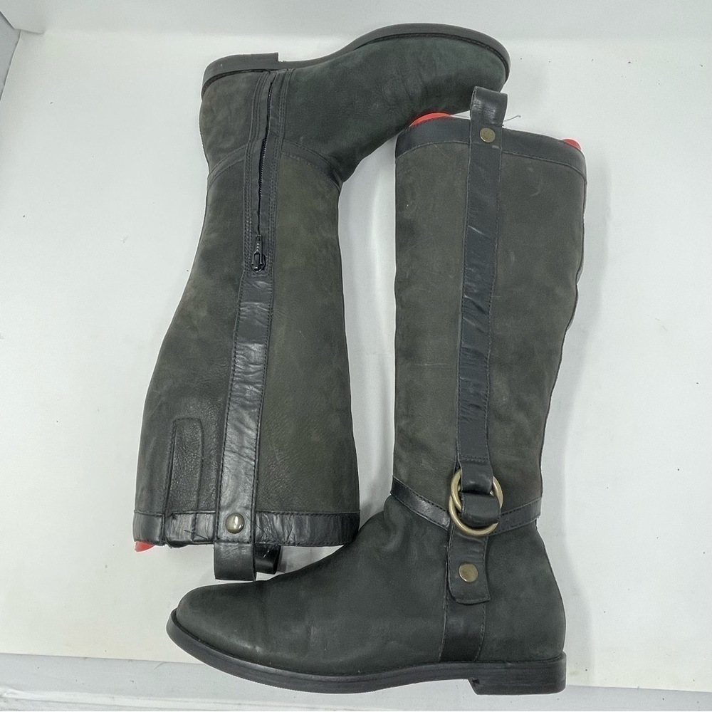 Cole Haan Air Liberty Riding Boots – Black Leather Size: 7 - Picture 4 of 8